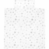 Alvi Biancheria Da Lettino 80 X 80 Cm, Stelle Grigio Argento Esclusivo -Negozio Di Mobili Per Camerette alvi biancheria da lettino 80 x 80 cm stelle grigio argento esclusivo a248873