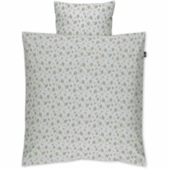 Alvi ® Biancheria Da Letto Organic Cotton Drifting Leaves 80 X 80 Cm