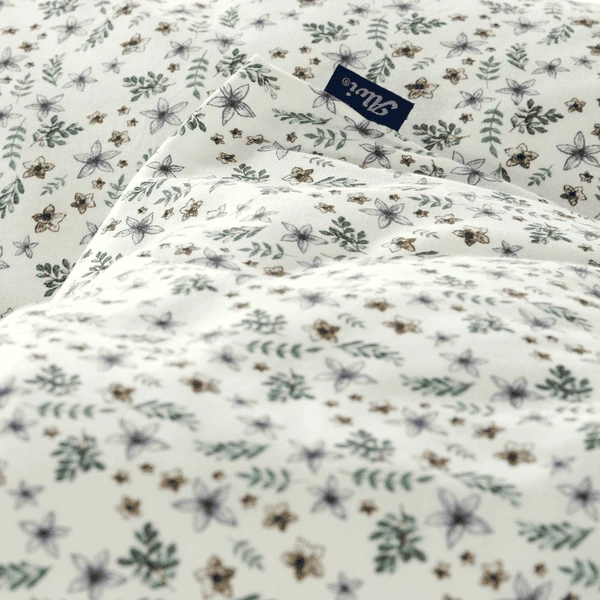 Alvi ® Biancheria Da Letto Petit Fleurs Verde/bianco 80 X 80 Cm 4 Alvi ® Biancheria Da Letto Petit Fleurs Verde/bianco 80 X 80 Cm - immagine 2