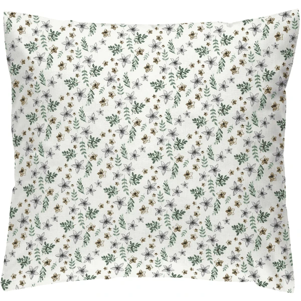 Alvi ® Biancheria Da Letto Petit Fleurs Verde/bianco 80 X 80 Cm 7 Alvi ® Biancheria Da Letto Petit Fleurs Verde/bianco 80 X 80 Cm - immagine 5