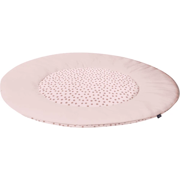 Alvi ® Coperta Per Gattonare Rotonda Curly Dots Ø 100cm 3 Alvi ® Coperta Per Gattonare Rotonda Curly Dots Ø 100cm