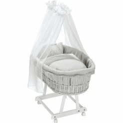 Alvi ® Culla Completa Birth E Bianco Aqua Dot -Negozio Di Mobili Per Camerette alvi culla completa birth e bianco aqua dot a300202 4