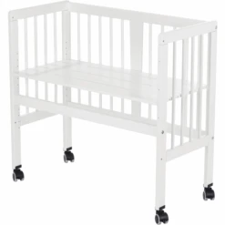 Alvi® Lettino Co-sleeping Per Letto A Casse Elastiche, Bianco 608-9 Stars Grigio -Negozio Di Mobili Per Camerette alvi lettino co sleeping per letto a casse elastiche bianco 608 9 stars grigio a267182 3