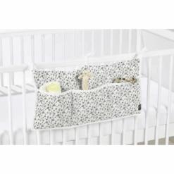 Alvi ® Organizzatore Petit Fleurs Verde/bianco -Negozio Di Mobili Per Camerette alvi organizzatore petit fleurs verde bianco a388571 4