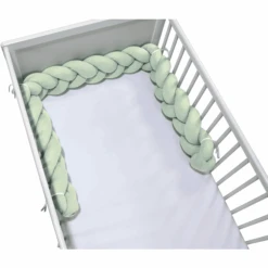 Alvi® Paracolpi Intrecciato Con Tessuto Speciale Quilt, Turchese -Negozio Di Mobili Per Camerette alvi paracolpi intrecciato con tessuto speciale quilt turchese a324948 3