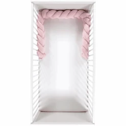 Alvi® Paracolpi Intrecciato Special Fabric Quilt Rosé -Negozio Di Mobili Per Camerette alvi paracolpi intrecciato special fabric quilt rose a324947 4