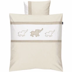 Alvi® Set Da 3 Pezzi Biancheria Da Culla Elephant -Negozio Di Mobili Per Camerette alvi set da 3 pezzi biancheria da culla elephant a325222 3