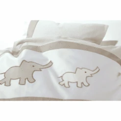 Alvi® Set Da 3 Pezzi Biancheria Da Culla Elephant -Negozio Di Mobili Per Camerette alvi set da 3 pezzi biancheria da culla elephant a325222 4