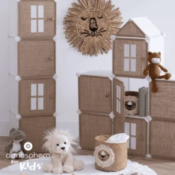 Atmosphera Scaffale Portaoggetti Castello Di Iuta 10 Atmosphera Scaffale Portaoggetti Castello Di Iuta -Negozio Di Mobili Per Camerette atmosphera scaffale portaoggetti castello di iuta a397578 3