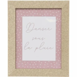 Atmosphera Set Di Cornici 3 Pezzi Glitterate -Negozio Di Mobili Per Camerette atmosphera set di cornici 3 pezzi glitterate a397785 2