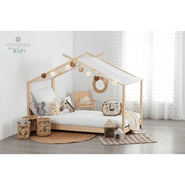 Atmosphera Struttura Letto A Tenda Ilan 90 X 190 Cm 4 Atmosphera Struttura Letto A Tenda Ilan 90 X 190 Cm - immagine 2