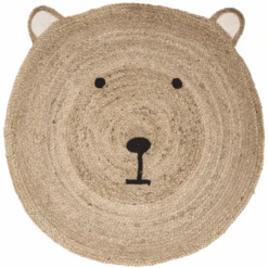 Atmosphera Tappeto Di Iuta Orso, 100 Cm