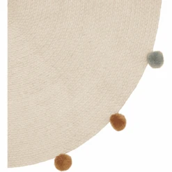 Atmosphera Tappeto Per Bambini Pompons -Negozio Di Mobili Per Camerette atmosphera tappeto per bambini pompons a396385 4