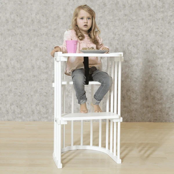 Babybay ® Kit Di Conversione Seggiolone Da Tavolo Adatto Al Modello Original , Maxi, Comfort E Comfort Plus, Verniciato Marrone Scuro 7 Babybay ® Kit Di Conversione Seggiolone Da Tavolo Adatto Al Modello Original , Maxi, Comfort E Comfort Plus, Verniciato Marrone Scuro - immagine 5