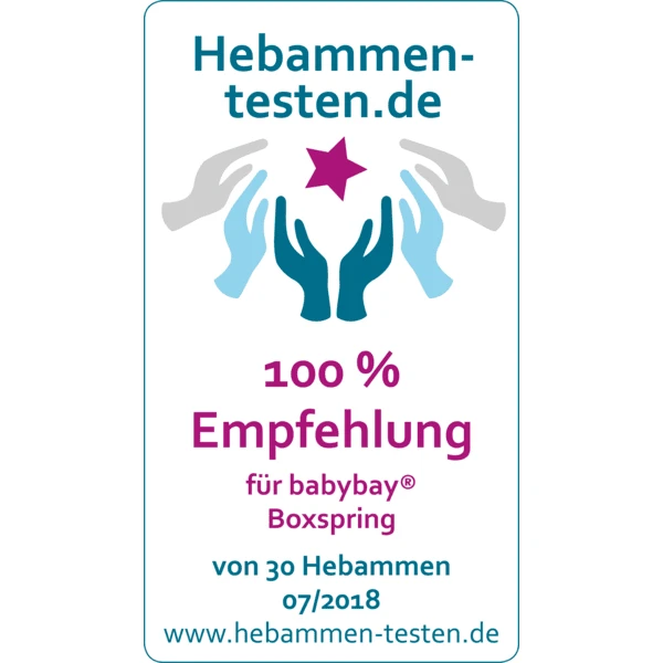 Babybay Lettino Co-sleeping Boxspring, Grigio Ardesia 5 Babybay Lettino Co-sleeping Boxspring, Grigio Ardesia - immagine 3