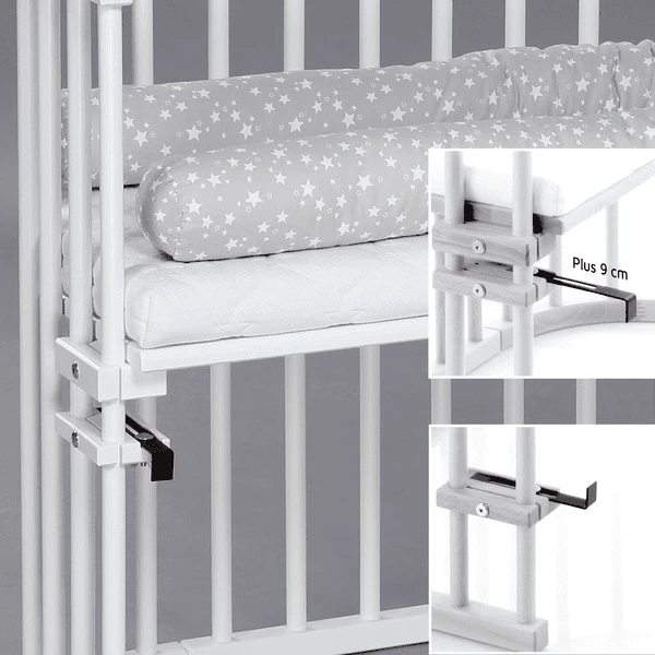 Babybay Lettino Co-sleeping Maxi, Bianco 6 Babybay Lettino Co-sleeping Maxi, Bianco - immagine 4