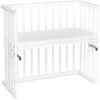 Babybay Midi Lettino Co-sleeping Con Materasso In Cotone Classico Morbido, Bianco -Negozio Di Mobili Per Camerette babybay midi lettino co sleeping con materasso in cotone classico morbido bianco a415126