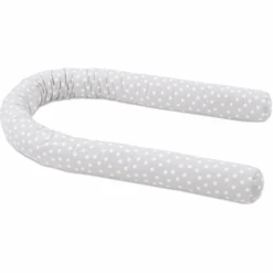 Babybay® Paracolpi A Serpente Piqué Grigio Perla, Pois Bianco -Negozio Di Mobili Per Camerette babybay paracolpi a serpente pique grigio perla pois bianco a288035 3