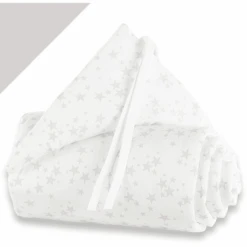 Babybay Paracolpi Per Lettino Co-sleeping Midi/Mini, Stelle Grigio Perla -Negozio Di Mobili Per Camerette babybay paracolpi per lettino co sleeping midi mini stelle grigio perla a161403 2