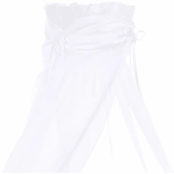 Babybay Velo Baldacchino, Bianco/bianco 200 X 135 Cm