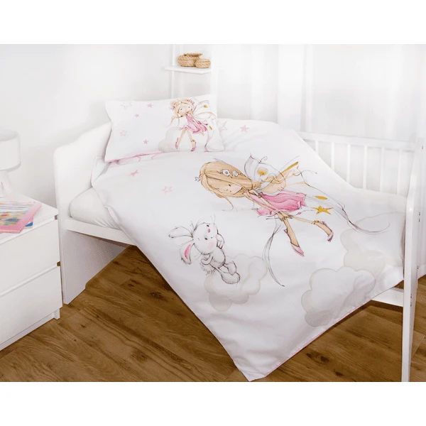 Babybest® Biancheria Da Letto Little Fairy 100 X 135 Cm 4 Babybest® Biancheria Da Letto Little Fairy 100 X 135 Cm - immagine 2