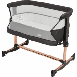 BabyGO Lettino Co-sleeping Vivaldi - Nero/oro
