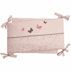 Be Be 's Collection Nest 3D Butterfly Pink 35x190 Cm
