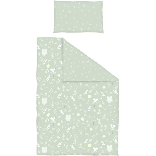 Biancheria Da Letto SONNE Verde 100 X 135 Cm 7 Biancheria Da Letto SONNE Verde 100 X 135 Cm - immagine 5