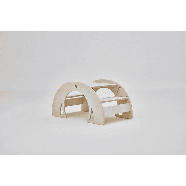 Bianconiglio Kids ® Tavolo A Dondolo DONDO Multifunzionale Naturale Non Verniciato 6 Bianconiglio Kids ® Tavolo A Dondolo DONDO Multifunzionale Naturale Non Verniciato - immagine 4