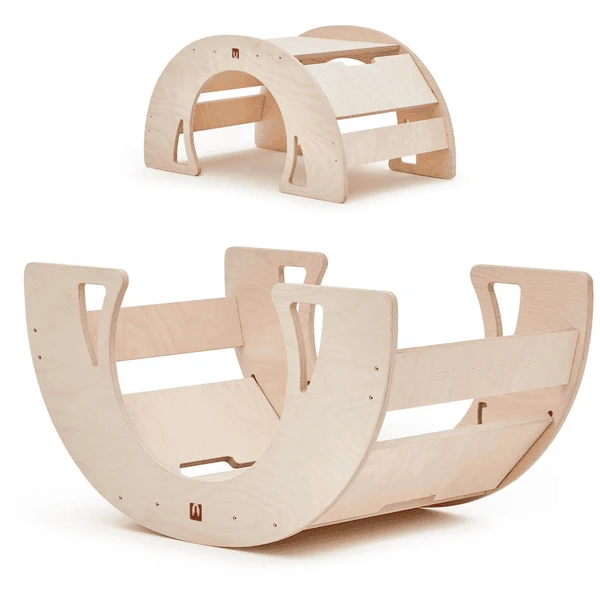 Bianconiglio Kids ® Tavolo A Dondolo DONDO Multifunzionale Naturale Non Verniciato 3 Bianconiglio Kids ® Tavolo A Dondolo DONDO Multifunzionale Naturale Non Verniciato