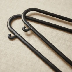 BIECO Set Appendiabiti 8 Pezzi Nero -Negozio Di Mobili Per Camerette bieco set appendiabiti 8 pezzi nero a164218 3