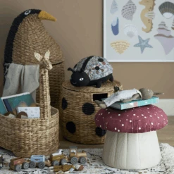 Blommingville MINI Pouf Lue Fungo - Rosso -Negozio Di Mobili Per Camerette blommingville mini pouf lue fungo rosso a382397 2