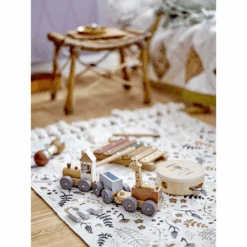 Bloom Ingville MINI Tappeto Filipa Naturale 120 X 65 Cm -Negozio Di Mobili Per Camerette bloom ingville mini tappeto filipa naturale 120 x 65 cm a381164 2