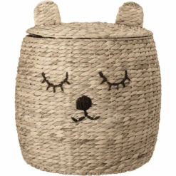 Bloomingville MINI Cesto Con Coperchio Orsetto Dolma -Negozio Di Mobili Per Camerette bloomingville mini cesto con coperchio orsetto dolma a381188 2