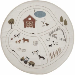 Bloomingville MINI Tappeto Thune, Fattoria 130 Cm