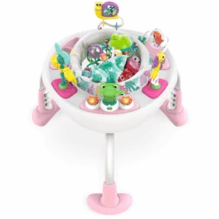 Bright Starts Bounce Baby™ Trampolino E Tavolo Da Gioco 2 In 1, Rosa -Negozio Di Mobili Per Camerette bright starts bounce baby trampolino e tavolo da gioco 2 in 1 rosa a319502 4