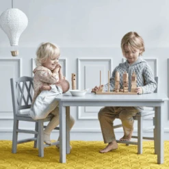 Cam Cam Copenhagen Sedia Per Bambini Harlequin Grigio -Negozio Di Mobili Per Camerette cam cam copenhagen sedia per bambini harlequin grigio a370633 2