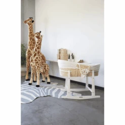 CHILDHOME Culla In Foglia Di Mais Incl. Materasso E Rivestimento, Heart -Negozio Di Mobili Per Camerette childhome culla in foglia di mais incl materasso e rivestimento heart a311011 4