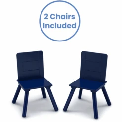 Delta Children Set Di Tavolo E Sedie, Blu/bianco -Negozio Di Mobili Per Camerette delta children set di tavolo e sedie blu bianco a332492 3