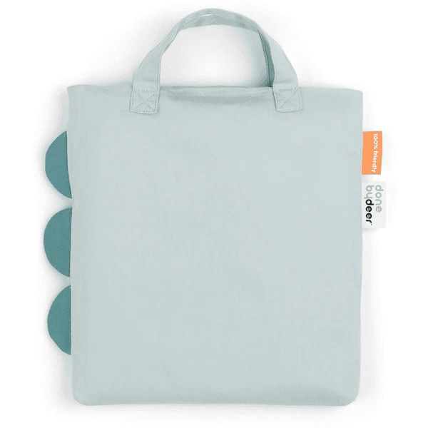 Done By Deer ™ Set Di Biancheria Da Letto Junior Sleepy 100 X 140 Cm Croco Blue 4 Done By Deer ™ Set Di Biancheria Da Letto Junior Sleepy 100 X 140 Cm Croco Blue - immagine 2