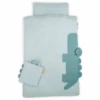 Done By Deer ™ Set Di Biancheria Da Letto Junior Sleepy 100 X 140 Cm Croco Blue -Negozio Di Mobili Per Camerette done by deer set di biancheria da letto junior sleepy 100 x 140 cm croco blue a394511