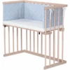 Dreamgood Lettino Co-sleeping In Faggio Naturale | Materasso Prime Air | Paracolpi, Blu Con Stelline Bianco/blu Zaffiro -Negozio Di Mobili Per Camerette dreamgood lettino co sleeping in faggio naturale materasso prime air paracolpi blu con stelline bianco blu zaffiro a348771