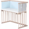 Dreamgood Lettino Co-sleeping In Faggio Naturale | Materasso Prime Air | Paracolpi, Celeste A Pois Bianchi -Negozio Di Mobili Per Camerette dreamgood lettino co sleeping in faggio naturale materasso prime air paracolpi celeste a pois bianchi a348756