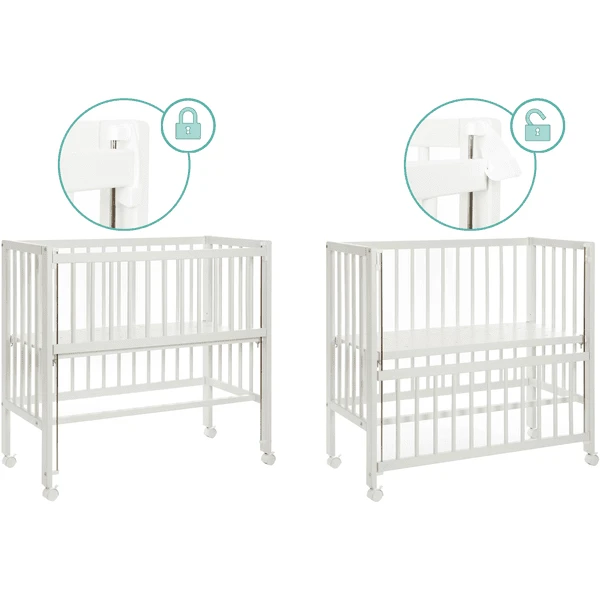 FILLIKID Lettino Co-sleeping Cocon, Bianco 5 FILLIKID Lettino Co-sleeping Cocon, Bianco - immagine 3