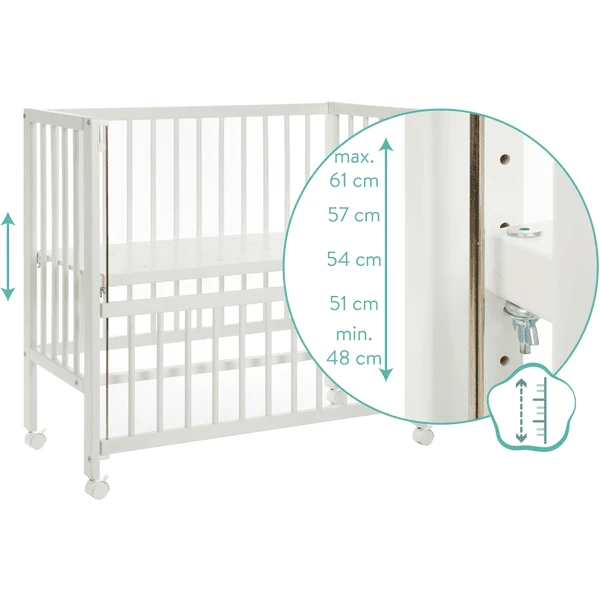 FILLIKID Lettino Co-sleeping Cocon, Bianco 7 FILLIKID Lettino Co-sleeping Cocon, Bianco - immagine 5