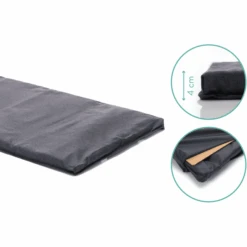 Fillikid Lettino Da Viaggio "Parigi" Con Materasso Comfort, Grigio Scuro Melange -Negozio Di Mobili Per Camerette fillikid lettino da viaggio parigi con materasso comfort grigio scuro melange a299311 3