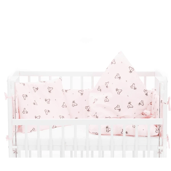 Fillikid Set Da Letto Di Lusso Per Il Letto Nino Koala Rosé 3 Fillikid Set Da Letto Di Lusso Per Il Letto Nino Koala Rosé