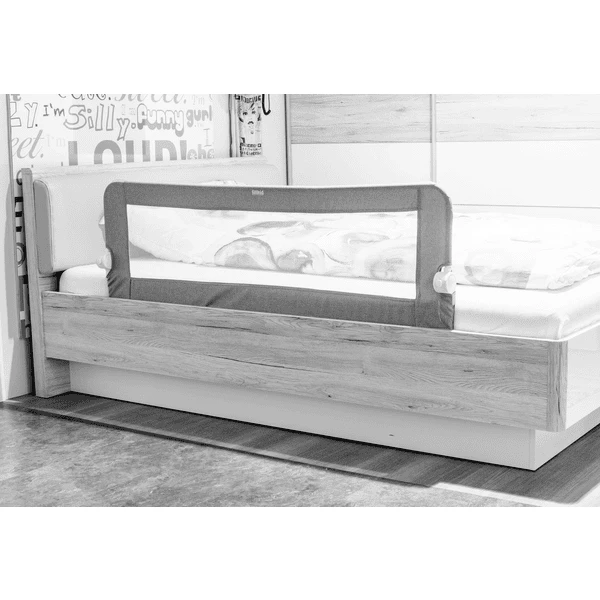 Fillikid Sponda Di Protezione Ella 135 Cm Per Letti Standard O Letti Contenitori, Grigio Scuro Melange 4 Fillikid Sponda Di Protezione Ella 135 Cm Per Letti Standard O Letti Contenitori, Grigio Scuro Melange - immagine 2