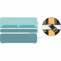 Fillikid Sponda Di Protezione Lilly 140 X 45 Cm, Grigio -Negozio Di Mobili Per Camerette fillikid sponda di protezione lilly 140 x 45 cm grigio a349516 2