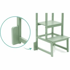 Fillikid Torre Di Apprendimento Montessoriana In Legno Massiccio, Verde 9 Fillikid Torre Di Apprendimento Montessoriana In Legno Massiccio, Verde -Negozio Di Mobili Per Camerette fillikid torre di apprendimento montessoriana in legno massiccio verde a375402 2